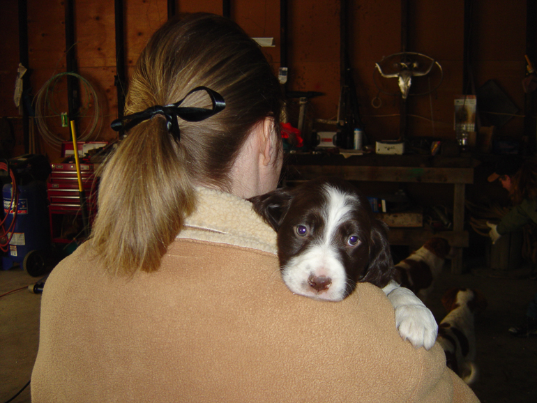 The day Newt selected us to be his family: Leigh Kish & Newt