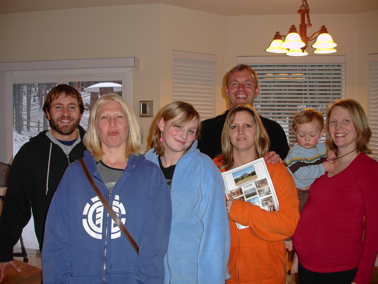 Wade, Kris Crites, Sydney, Darcy & Jim Fisher, Grant & Leigh Kish