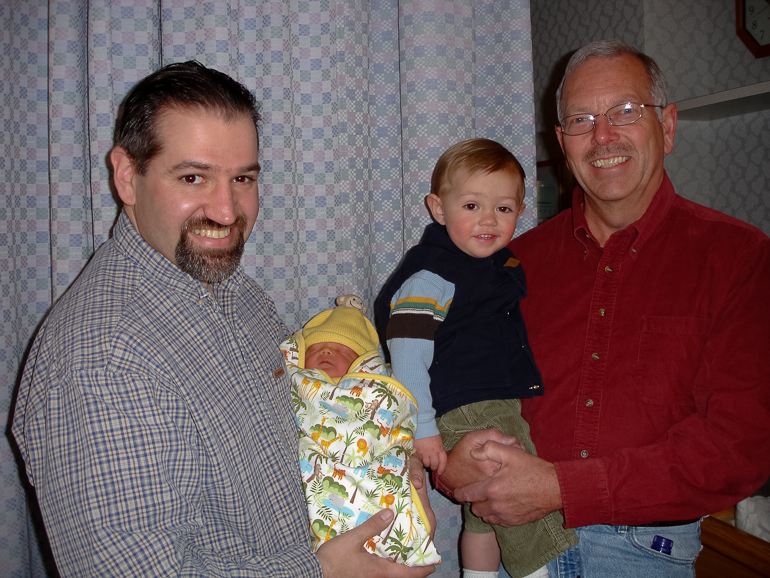 Dave, David & Grant Kish, Dan Gibson