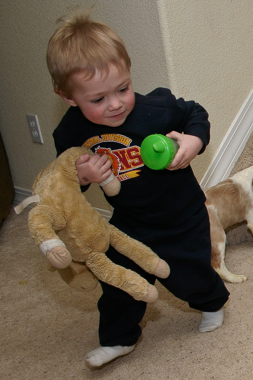 Grant Kish and Horsey Boy.