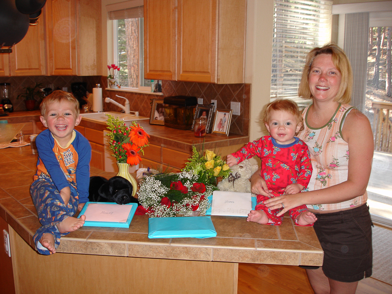 Happy Mother's Day: Grant, David & Leigh Kish