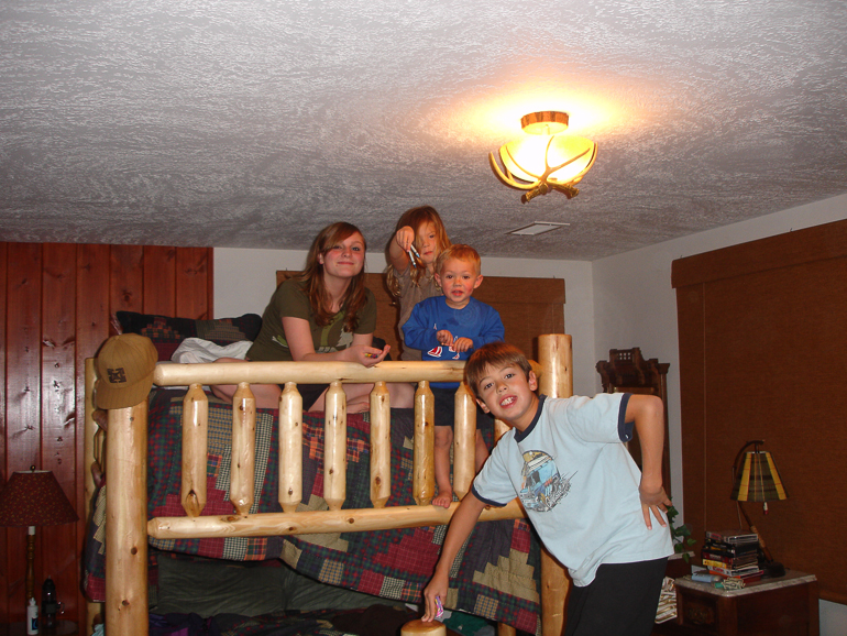 Sydney Fisher, Gabriella, Grant & Matthew Kish
