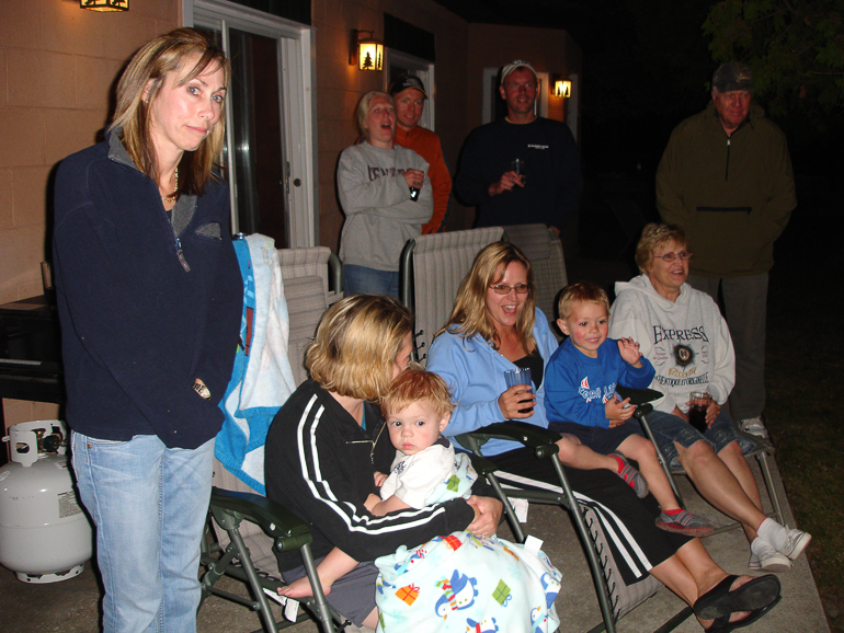 Back: Kris Crites, Tony Yokum, Jim Fisher, Bob Crites.  Front: Ellen, Leigh, David Kish, Darcy Fisher, Grant Kish, Dian Crites