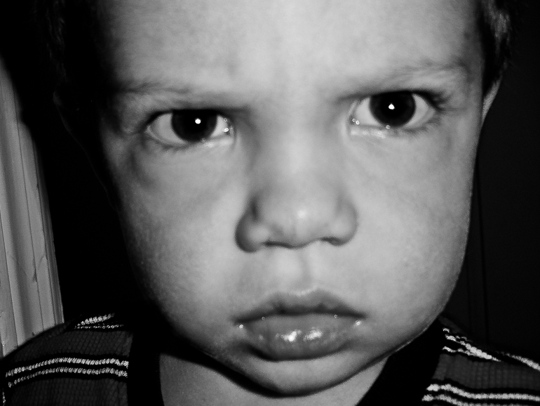 I'm so mad at you! David Kish photographed by Grant Kish)