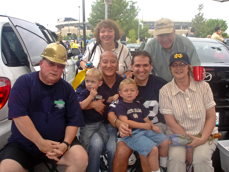 Mike Kasalo, David Kish, Shirley Kasalo, Jordan, Grant & Dave Kish, Bob & Dian Crites