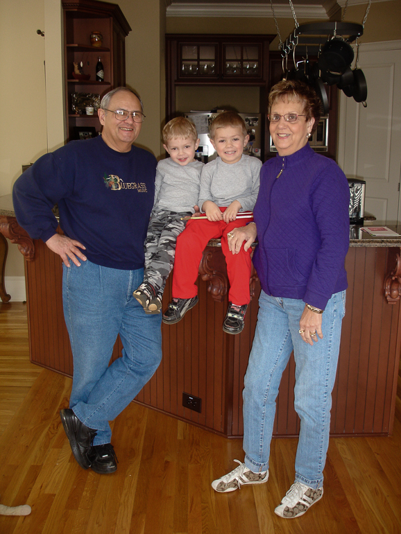 Dennis, David, Grant & Shelby Kish