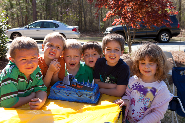 Grant, Camden, David, Xander, Dakota, Elizabeth