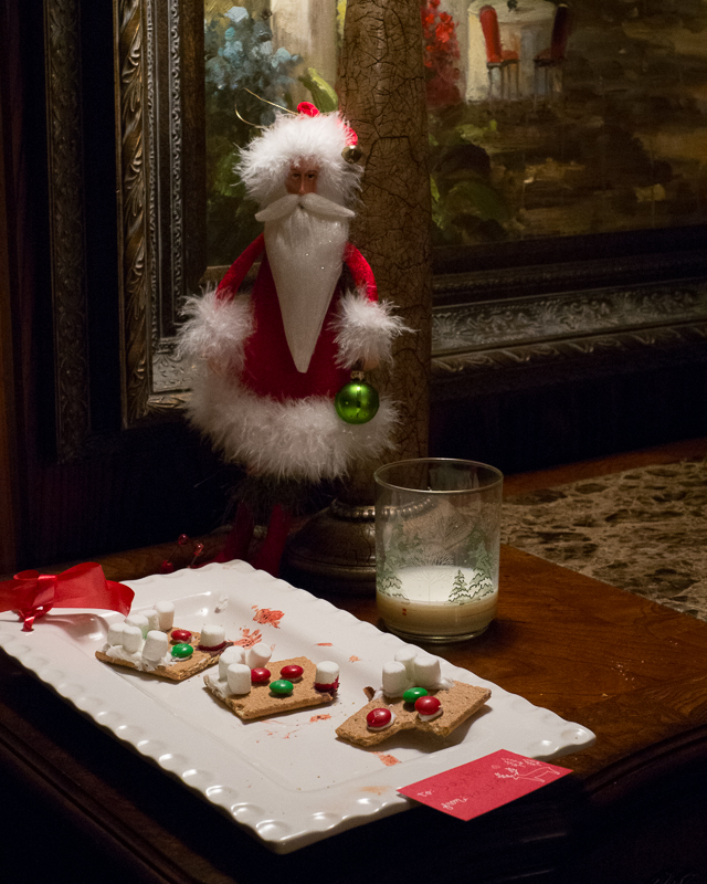 Santa has visited.